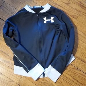 Girls under armour zip up